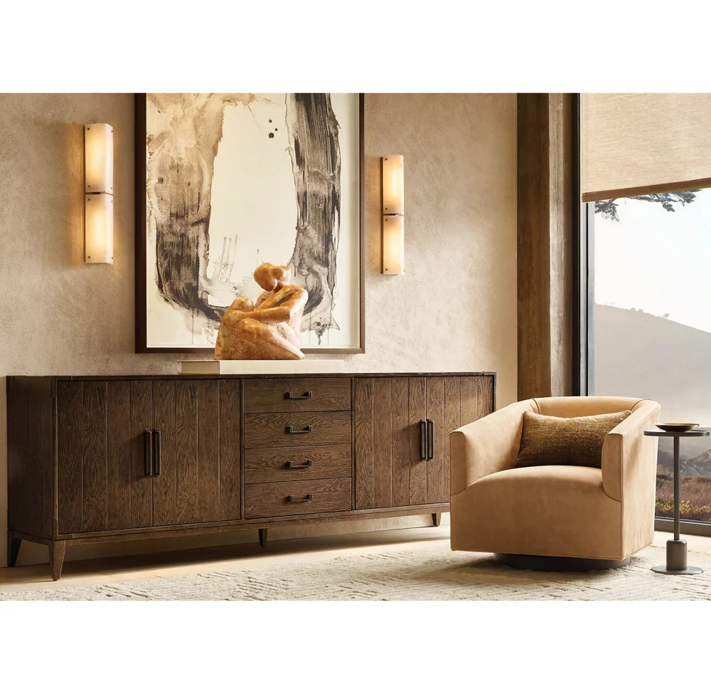 Alabaster Aerin Clayton Wall Sconce
