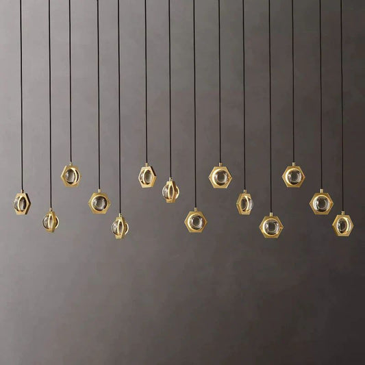 Braelynn Linear Dining Room Chandelier 72"