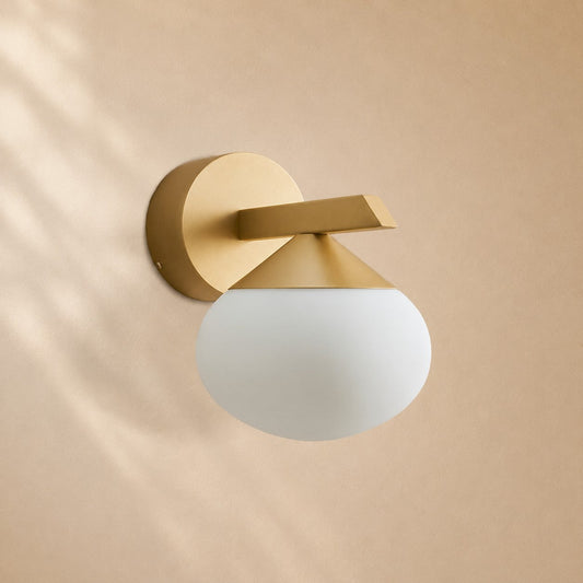 Conra Geometric Globe Wall Sconce