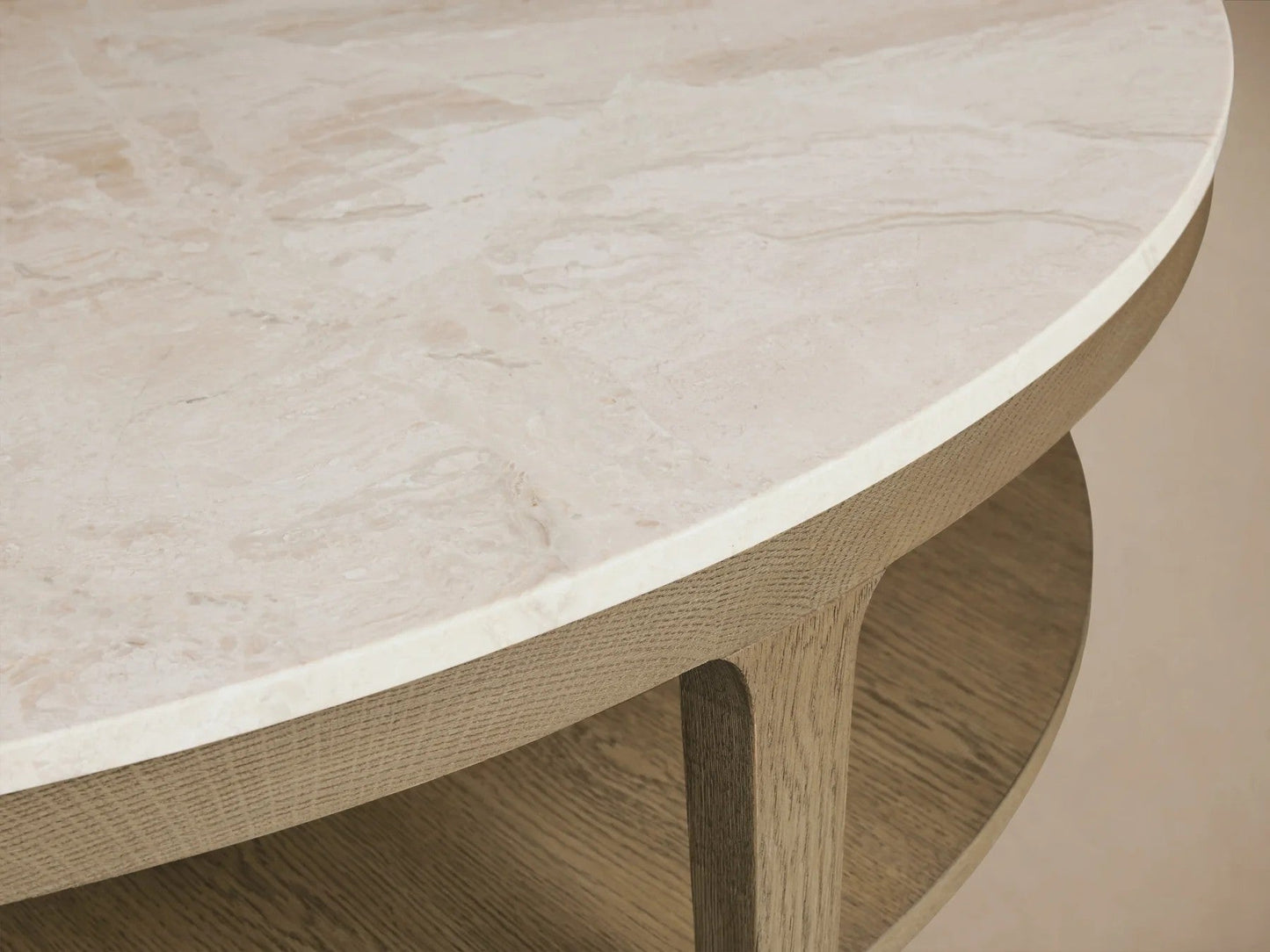 Deinny Round Marble Coffee Table