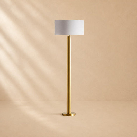 Donna Linen Floor Lamp