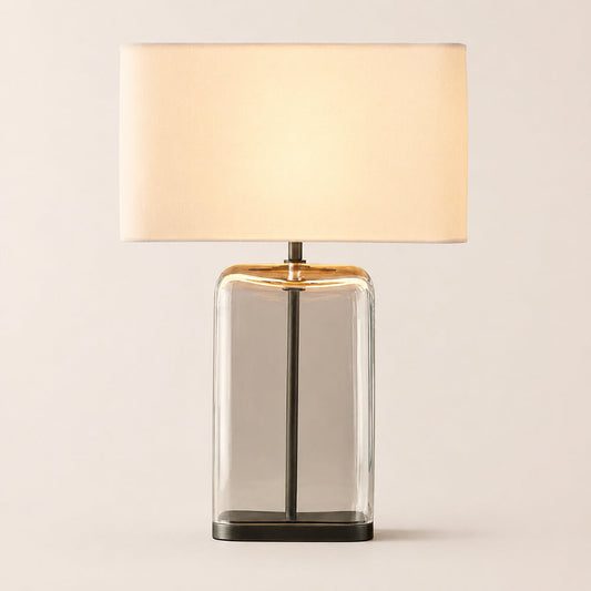 Lecoun Clear Glass Table Lamp