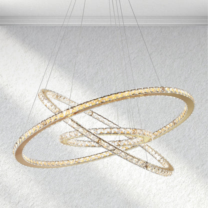 Levitation Carey Lumevia 3-Round Chandelier