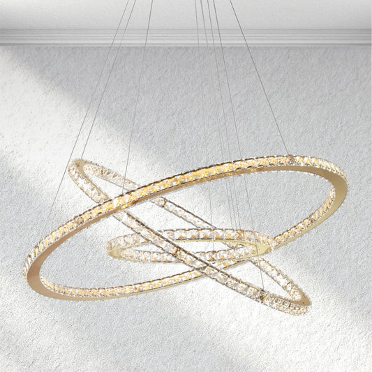 Levitation Carey Lumevia 3-Round Chandelier