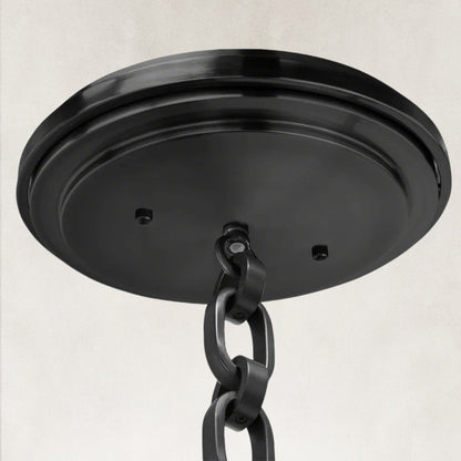 Aether Alabaster Chain Round 1 Light Pendant 6”D
