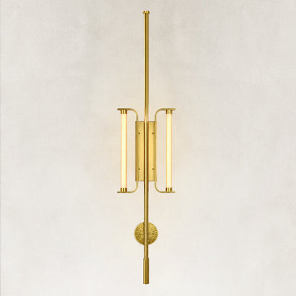 Keira Modern Amber Glass Wall Sconce