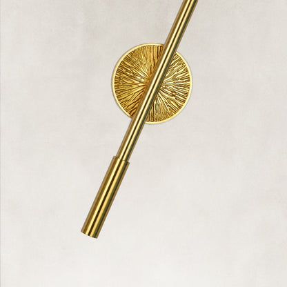 Keira Modern Amber Glass Wall Sconce