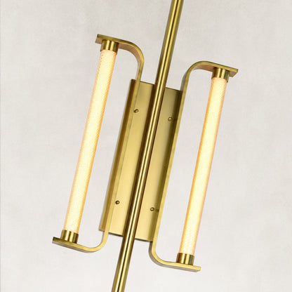 Keira Modern Amber Glass Wall Sconce