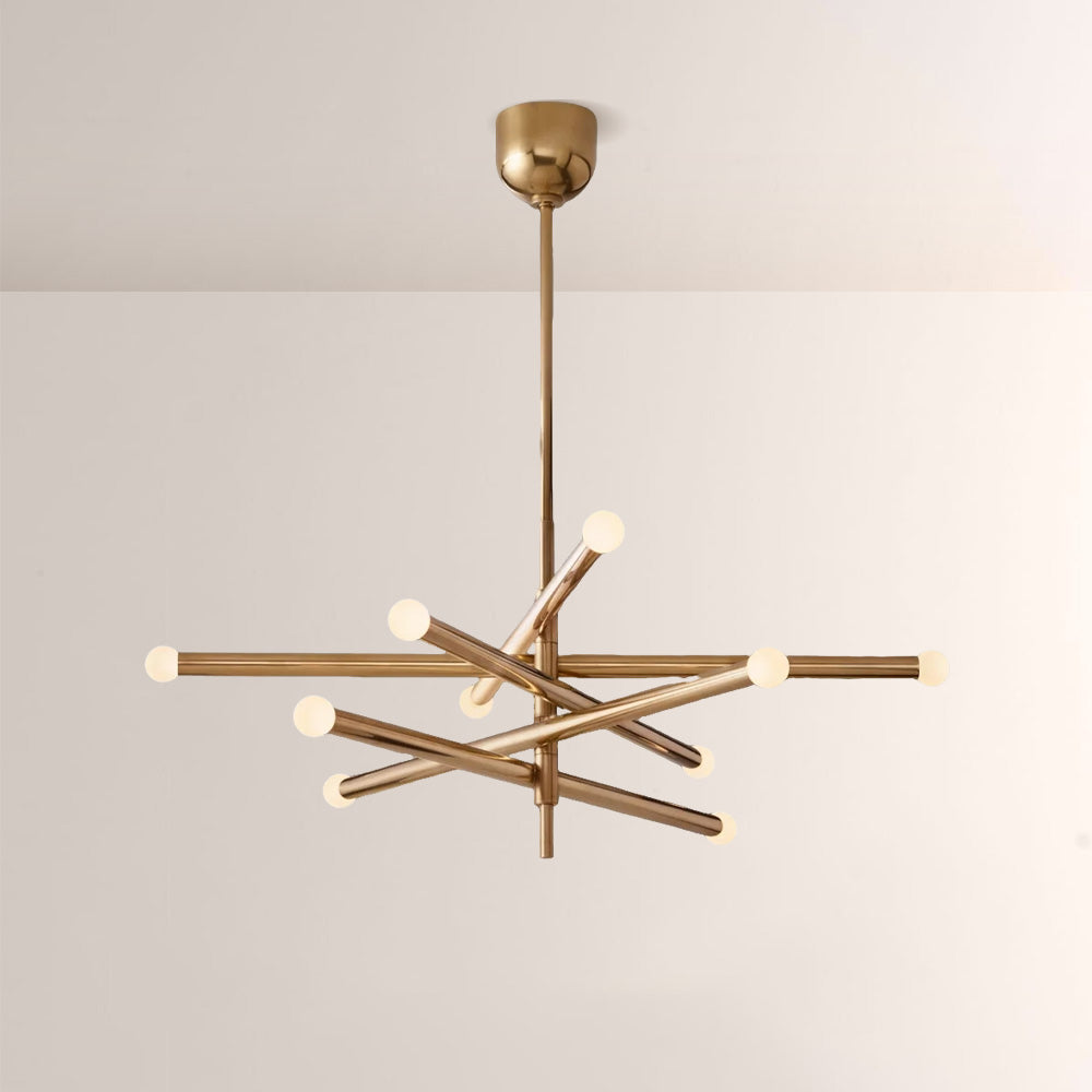 Ralap 10-Light Mobile Orb Chandelier