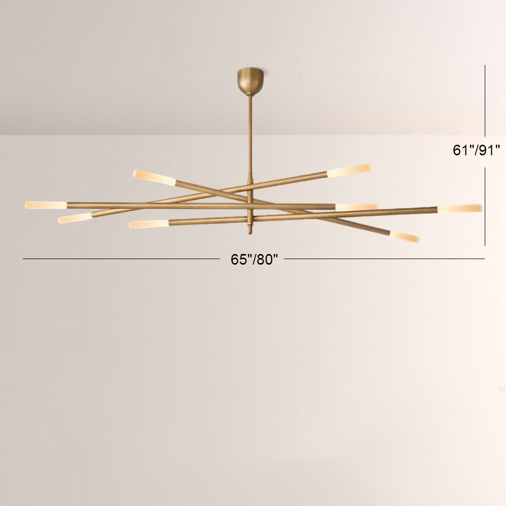 Ralap 8-Light Mobile Orb Chandelier