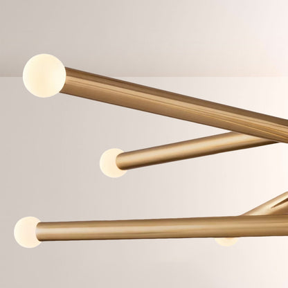 Ralap 10-Light Mobile Orb Chandelier