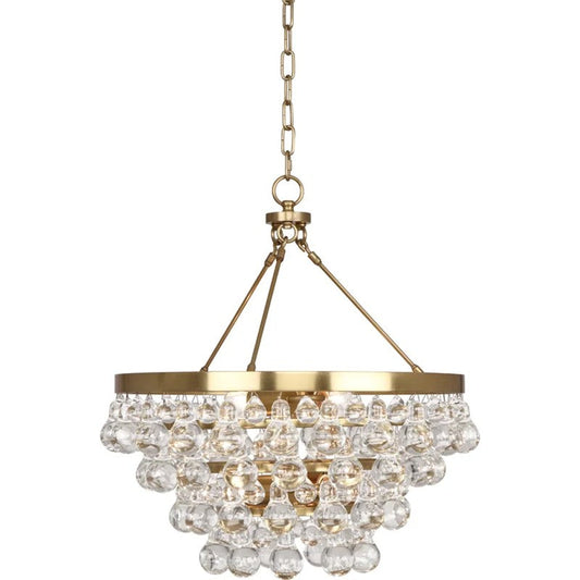 Abbe Bling Round Chandelier 4-Light