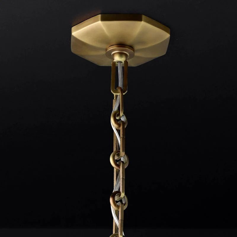 Abigail Prism Round Chandelier 24"
