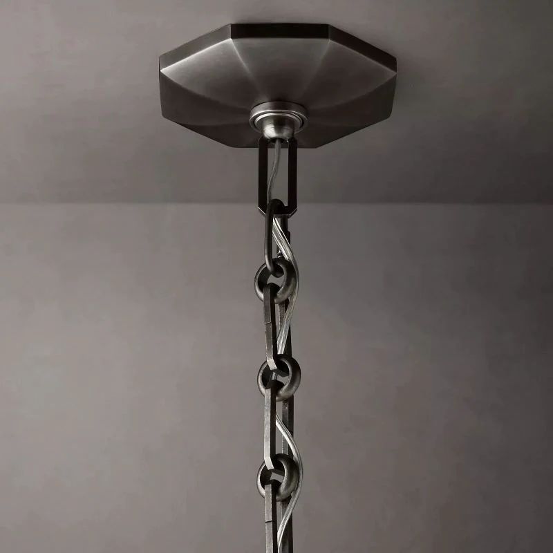 Abigail Prism Round Chandelier 36"