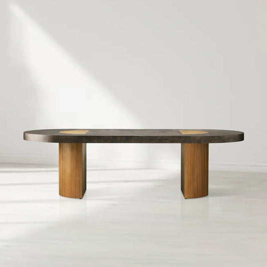 Acacius Rectangular Reclaimed Wood Dining Table