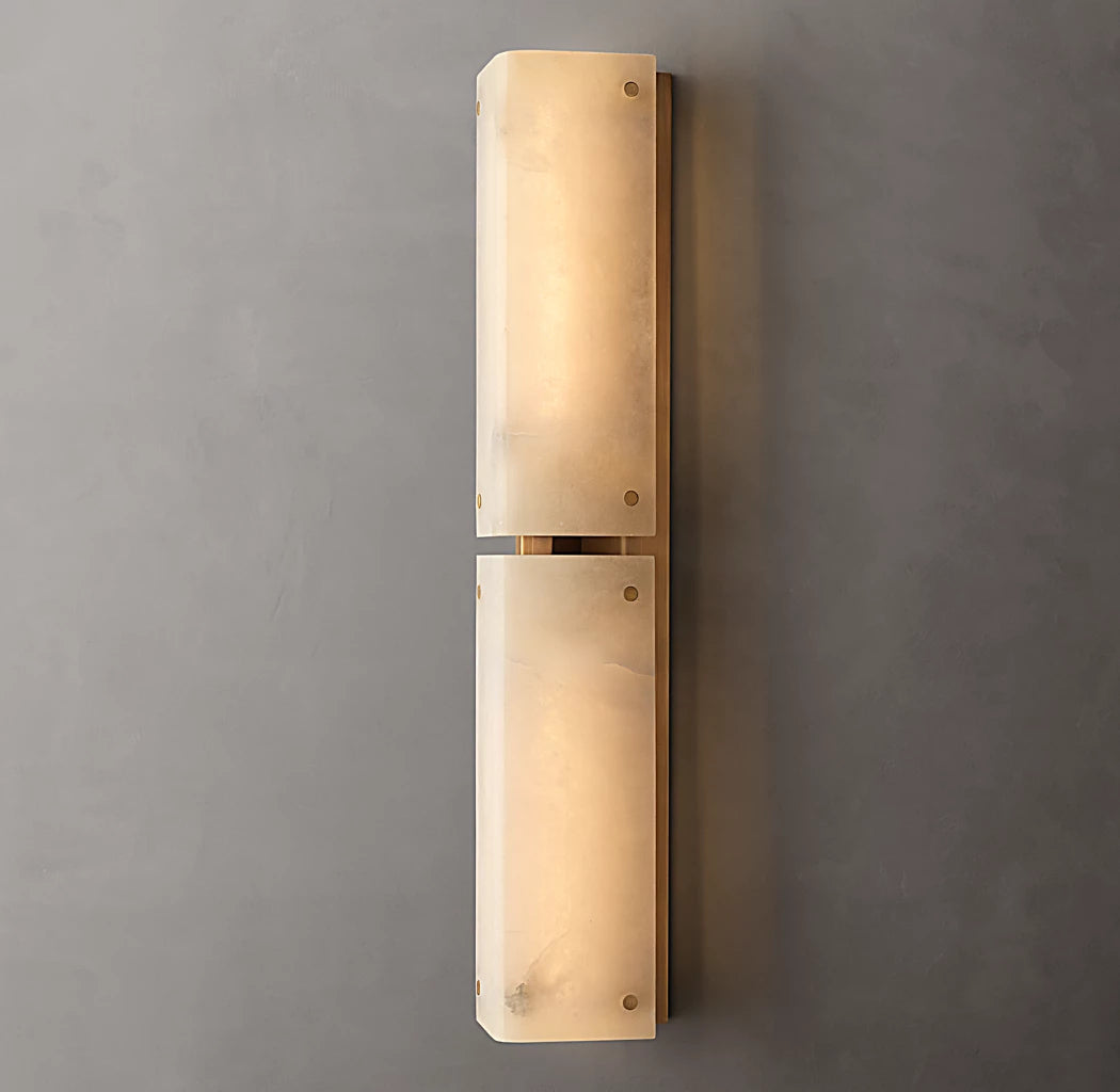 Alabaster Aerin Clayton Wall Sconce