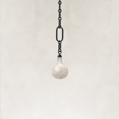 Aether Alabaster Chain Round 1 Light Pendant 6”D