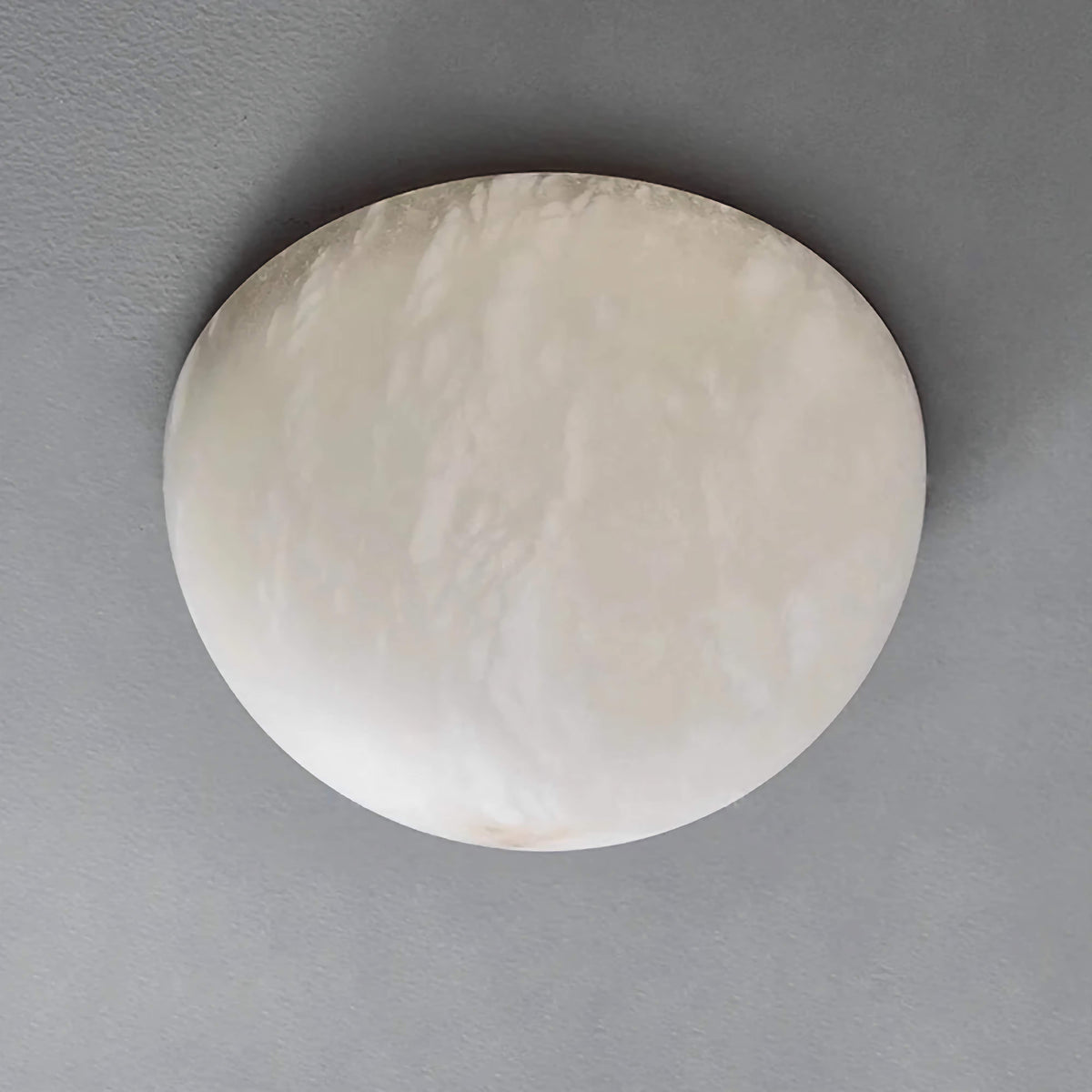 Alabaster Honed Flush Mount