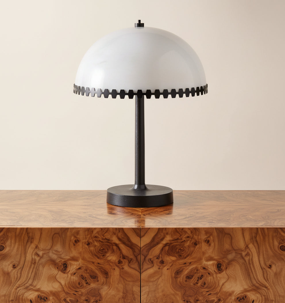 Alabaster Japandi Table Lamp