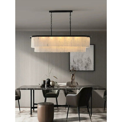Alabaster Natural Chandelier
