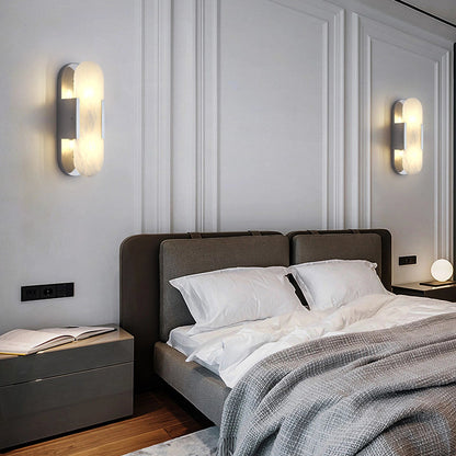 Alabaster OpalEdge Oval Wall Sconce