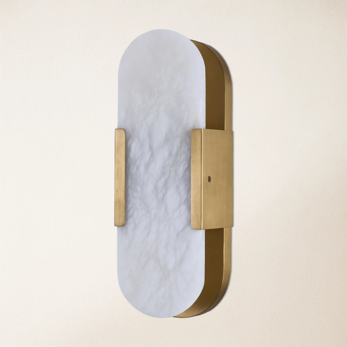 Alabaster OpalEdge Oval Wall Sconce