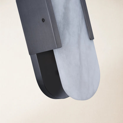 Alabaster OpalEdge Oval Wall Sconce