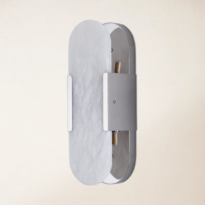 Alabaster OpalEdge Oval Wall Sconce