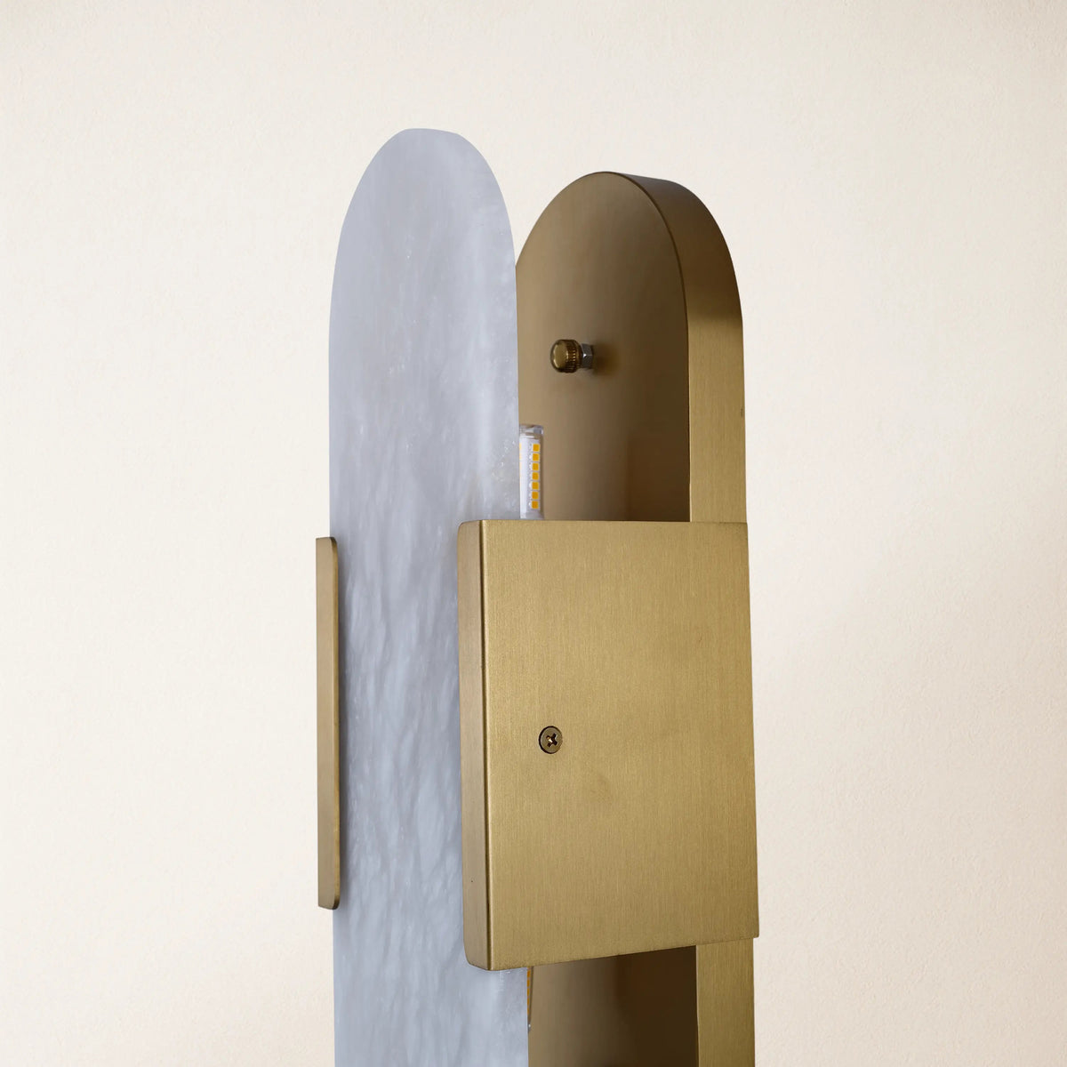 Alabaster OpalEdge Oval Wall Sconce