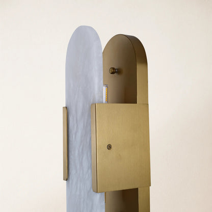 Alabaster OpalEdge Oval Wall Sconce