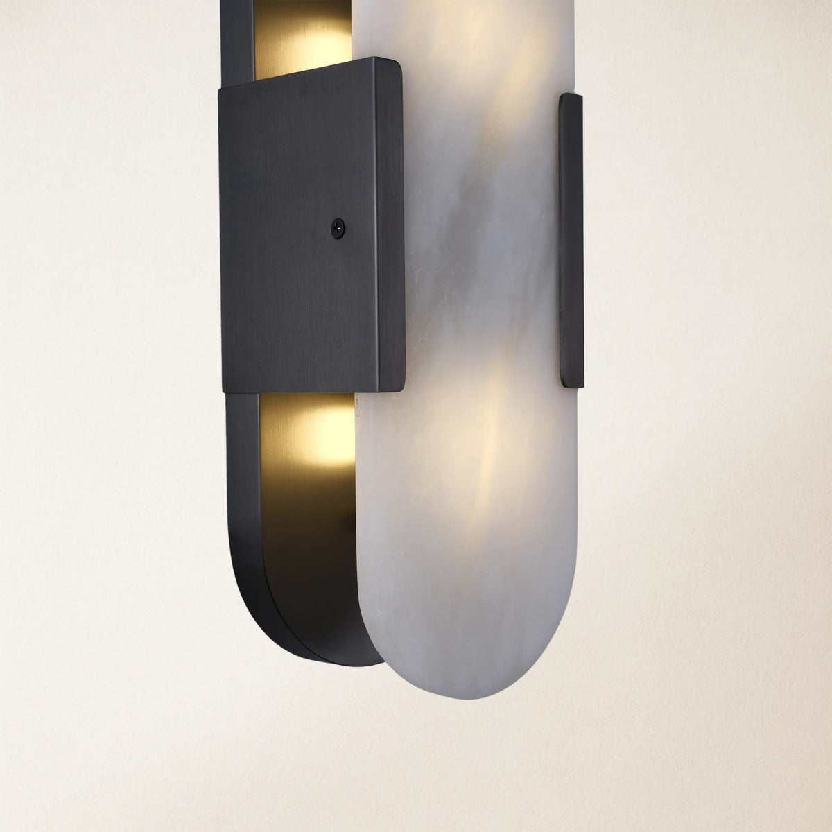Alabaster OpalEdge Oval Wall Sconce