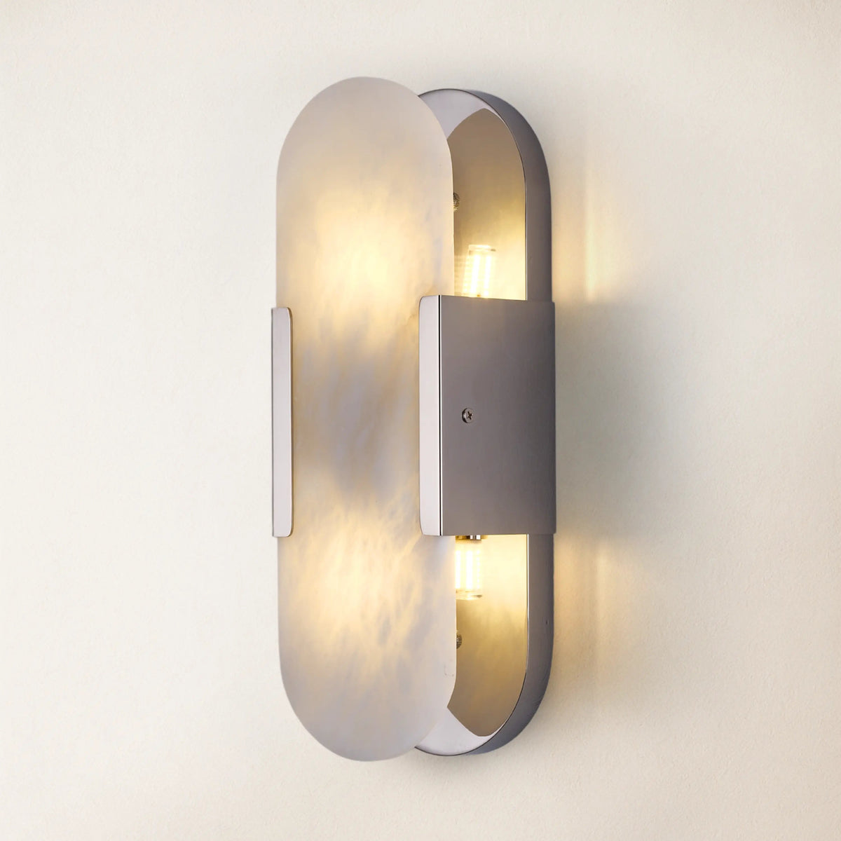 Alabaster OpalEdge Oval Wall Sconce