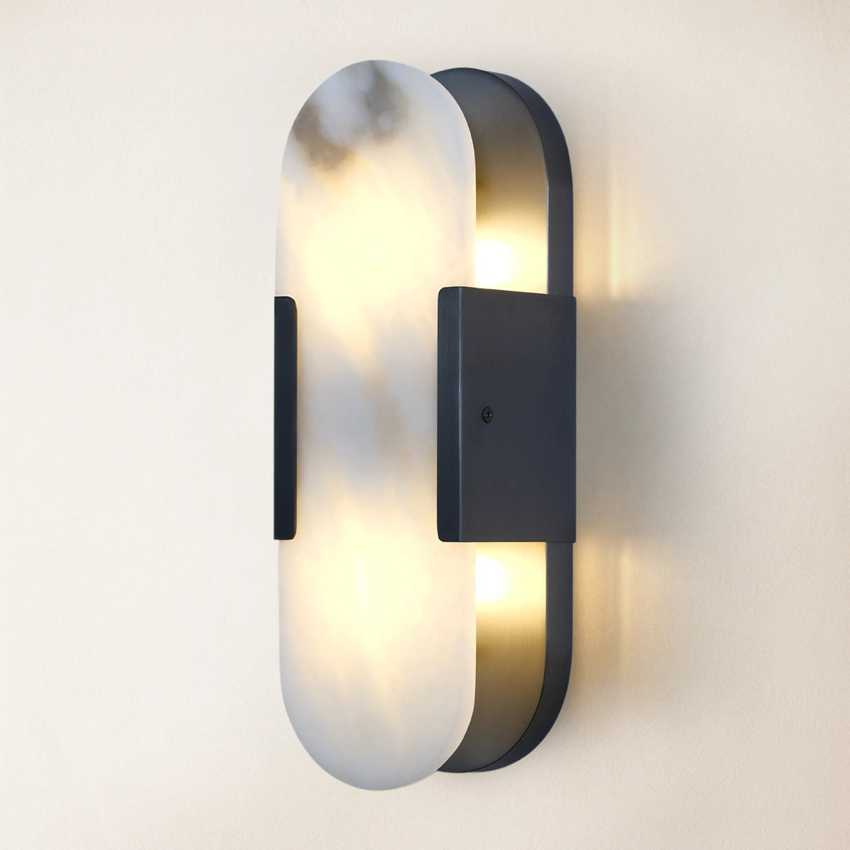 Alabaster OpalEdge Oval Wall Sconce