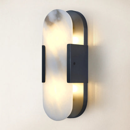 Alabaster OpalEdge Oval Wall Sconce