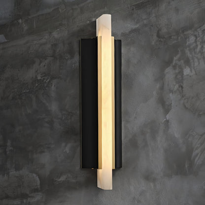 Alabaster Timide Slim Wall Sconce