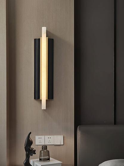 Alabaster Timide Slim Wall Sconce