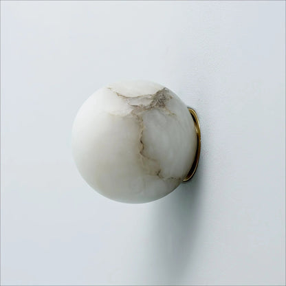 Alabaster Totem Wall Sconce