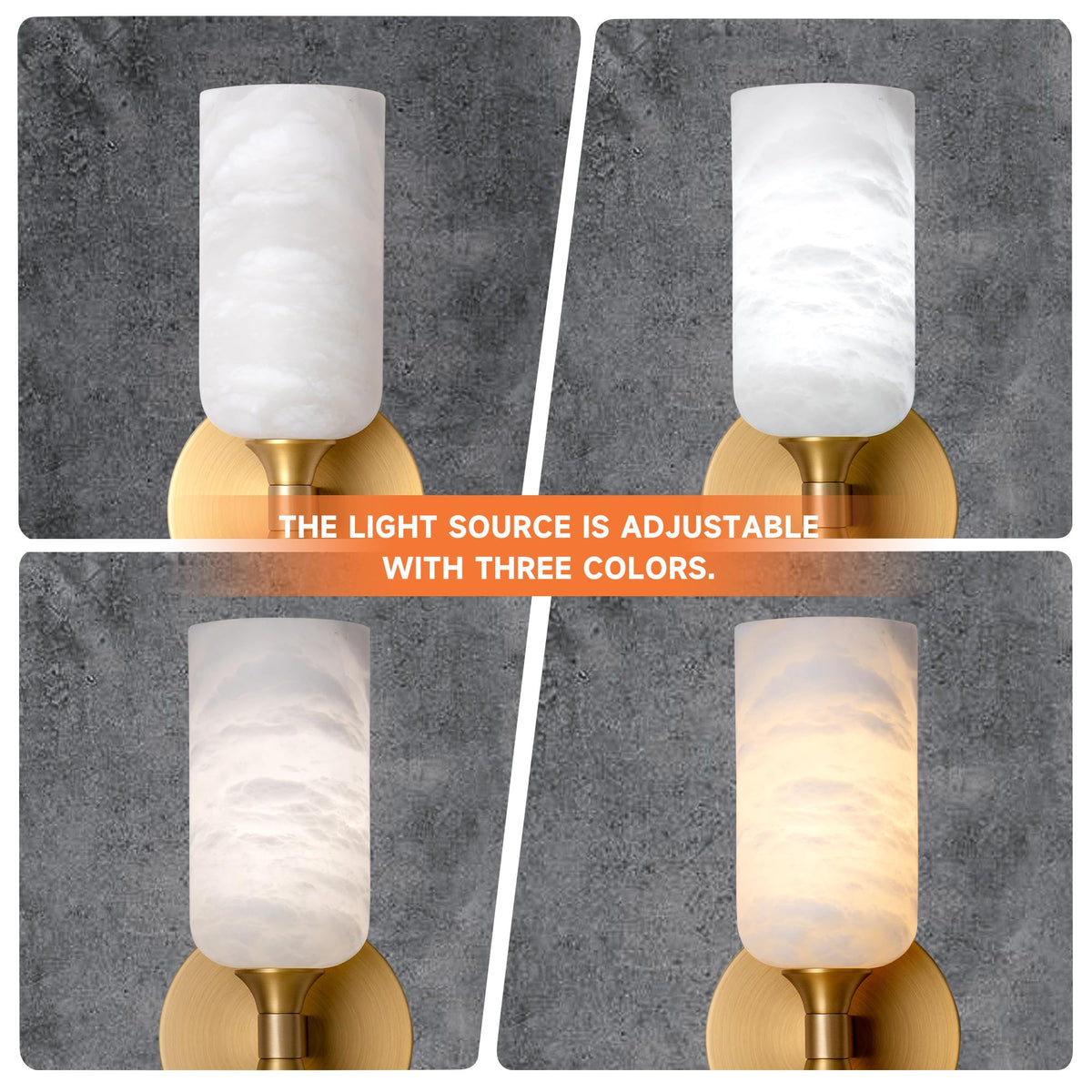 Alabaster Axis Wall Sconce