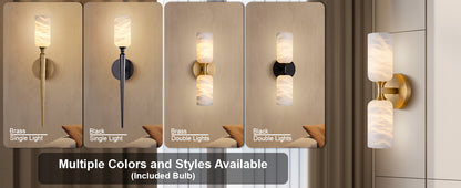 Alabaster Axis Wall Sconce