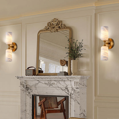 Alabaster Axis Wall Sconce