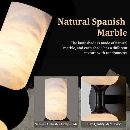 Alabaster Axis Wall Sconce