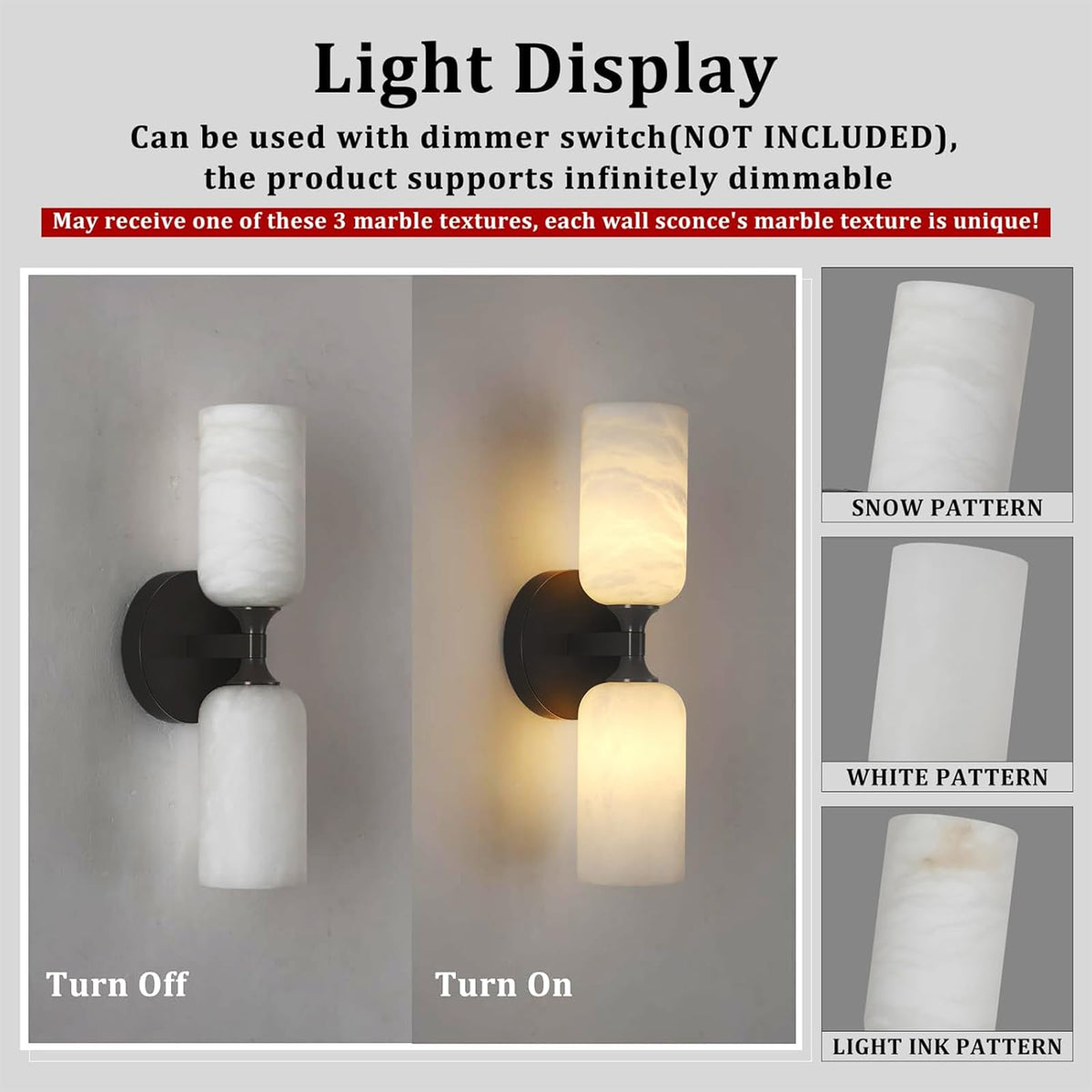 Alabaster Axis Wall Sconce
