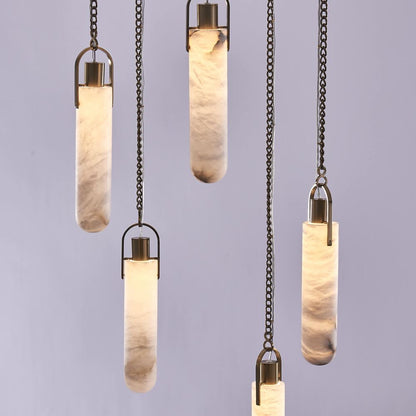 Alabaster Flint Additions Multi Light Pendant