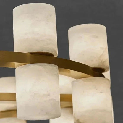 Alabaster Linear Chandelier