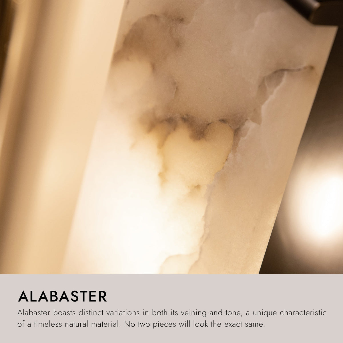 Alabaster Odin Large Wall Sconce