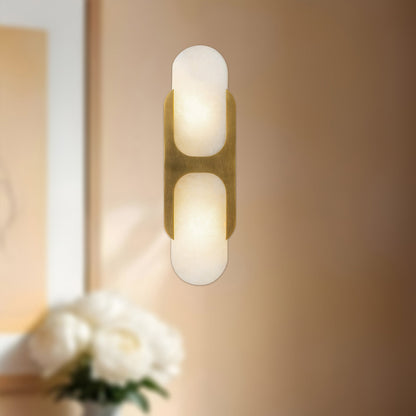 Alabaster Odin Large Wall Sconce