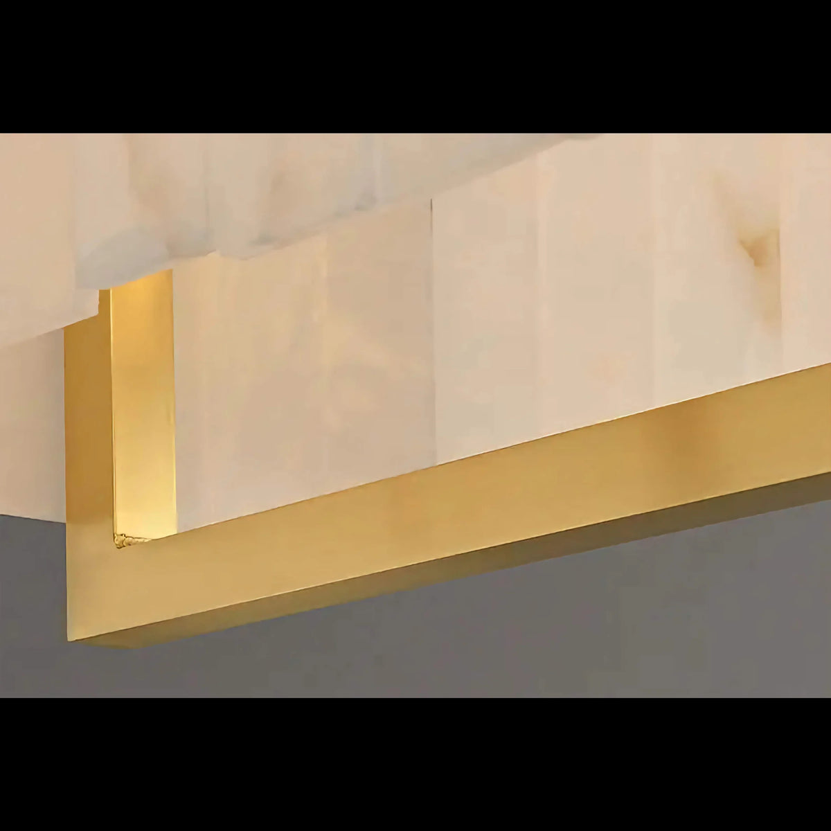 Alabaster Rectangle Chandelier