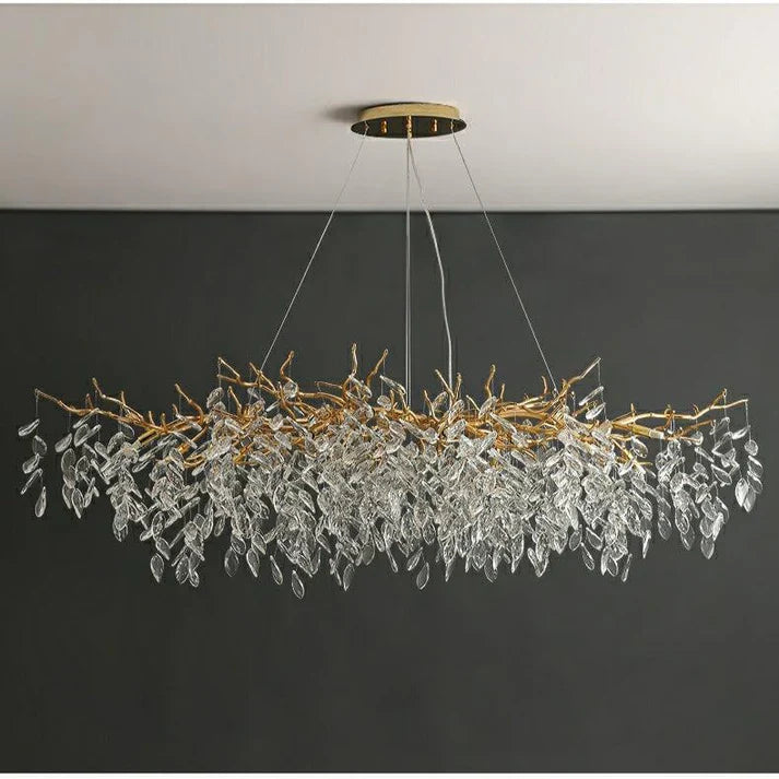 Albero Modern French-Style Branch Crystal Chandelier