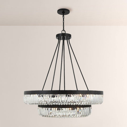 Alisa 2-Tier 26 Light Chandelier 42”
