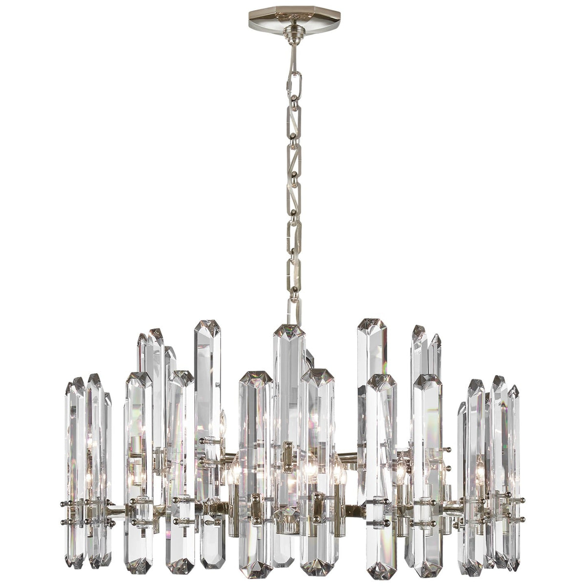 Allenny Bonnington Large Chandelier With Alabaster